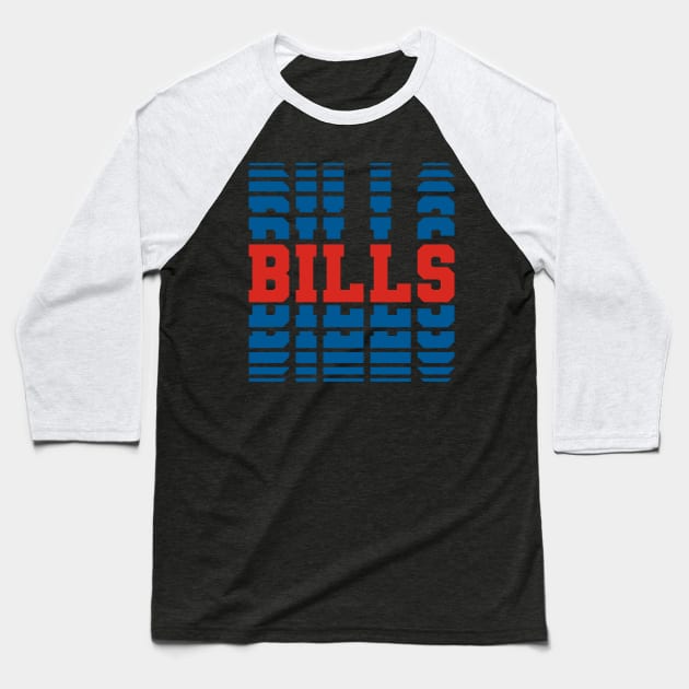 Buffalo Bills Baseball T-Shirt by Tamie